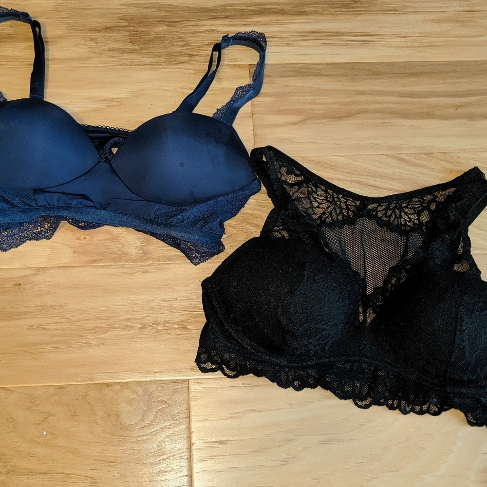 Push Up Bralettes (2 pack)